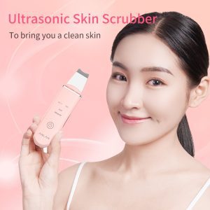 ANLAN Ultrasonic Skin Scrubber Deep Face Cleaning Machine Peeling Shovel Facial Pore Cleaner Face Skin Scrubber Lift Machine